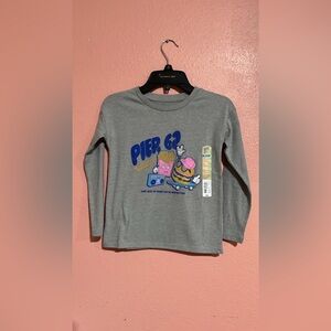 (Y) Thereabouts long sleeve grey shirt for boy